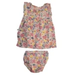Vestido Rosa con Bombacha Cheeky
